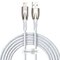 USB Cable - Lightning / iPhone 100cm Baseus Glimmer CADH000202 with support for fast charging 2.4A