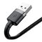 USB cable - Lightning / iPhone 300cm Baseus Cafule CALKLF-RG1 with 2A fast charging support
