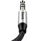 Cable audio cable AUX plug - jack plug 3.5 mm stereo Baseus CAM30-BS1 100cm