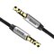 Cable audio cable AUX plug - jack plug 3.5 mm stereo Baseus CAM30-CS1 150cm
