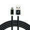 USB Silicone Cable - Lightning iPhone everActive CBS-1.5IB 150cm with support for fast charging up to 2.4A black