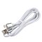 USB silicone cable - Lightning / iPhone everActive CBS-1.5IW 150cm with support for fast charging up to 2.4A white