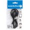 Silicone cable audio AUX plug - jack 3.5 mm stereo 150cm everActive CBS-1.5JB black
