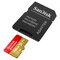 SanDisk microSD (microSDXC) 128GB Extreme 190/90MB/s UHS-I U3 V30 A2 memory card