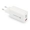 everActive GaN SC-650Q wall charger with USB port and 2x USB-C PD PPS QC4+ 65W