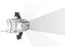 Headlamp, headlamp Petzl Actik Core gray E065AA00