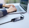 6in1 Baseus CAHUB-DZ0G Hub USB-C adapter is 3x USB 3.0 + HDMI + USB-C PD + RJ45