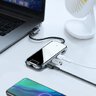 6in1 Baseus CAHUB-DZ0G Hub USB-C adapter is 3x USB 3.0 + HDMI + USB-C PD + RJ45