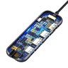 6in1 Baseus CAHUB-DZ0G Hub USB-C adapter is 3x USB 3.0 + HDMI + USB-C PD + RJ45