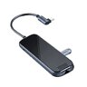 6in1 Baseus CAHUB-DZ0G Hub USB-C adapter is 3x USB 3.0 + HDMI + USB-C PD + RJ45