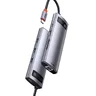 8in1 Baseus CAHUB-CV0G Hub USB-C adapter is 3x USB 3.0 + HDMI + USB-C PD + RJ45 + microSD / SD reader