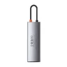 8in1 Baseus CAHUB-CV0G Hub USB-C adapter is 3x USB 3.0 + HDMI + USB-C PD + RJ45 + microSD / SD reader