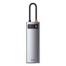 8in1 Baseus CAHUB-CV0G Hub USB-C adapter is 3x USB 3.0 + HDMI + USB-C PD + RJ45 + microSD / SD reader