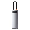 8in1 Baseus CAHUB-CV0G Hub USB-C adapter is 3x USB 3.0 + HDMI + USB-C PD + RJ45 + microSD / SD reader