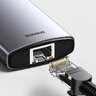 8in1 Baseus CAHUB-CV0G Hub USB-C adapter is 3x USB 3.0 + HDMI + USB-C PD + RJ45 + microSD / SD reader