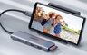 USB-C 6-in-1 Hub Adapter Ugreen CM195 15214 2x USB 3.0 + HDMI + USB-C + SD and micro SD card reader