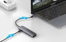 USB-C 6-in-1 Hub Adapter Ugreen CM195 15214 2x USB 3.0 + HDMI + USB-C + SD and micro SD card reader
