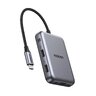 USB-C Hub Adapter 7in1 Ugreen CM896 65759 2x USB 3.0 + HDMI + 2x USB-C + SD & microSD Reader