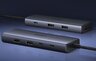 Адаптер-хаб USB-C 9w1 Ugreen CM498A 85774 1x USB 2.0 + 1x USB 3.0 + 2x HDMI + 3x USB-C + SD карта + TF карта