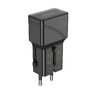 JELLICO 25W PD QC3.0 S6 mini PD Travel Adapter 25W 1xUSB-C + 1xUSB QC3.0 Black