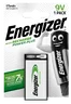 Energizer 6F22 9V Ni-MH 175mAh 8, 4V rechargeable battery