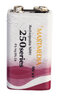 akumulatorek MM 6F22/9V Ni-MH 250mAh ready to use