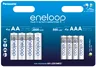Rechargeable batteries MIX 4 x R6/AA + 4 x R03/AAA Panasonic Eneloop BK-KJMCDE44E 8BE (blister)