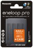 4 x Rechargeable Batteries R03 / AAA Panasonic Eneloop PRO NEW Ni-MH 930mAh BK-4HCDEC4BE (blister + box)