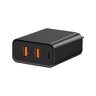 Baseus Speed PPS BS-EU910 CCFS-G01 60W Fast Network Charger with 2 USB PORTS QC3.0 and USB-C PD 3.0