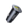 Baseus C00072300123-00 30W Fast Car Charger with USB and USB-C Socket