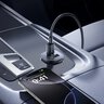 Baseus C00072300123-00 30W Fast Car Charger with USB and USB-C Socket