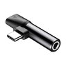 Baseus CATL41-01 USB-C to Mini Jack 3.5mm + USB-C Audio Adapter