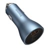 Baseus CGJP010003 65W fast car charger with USB QC3.0 socket and 2x USB-C PD