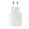 Baseus Compact CCXJ-B02 20W fast ac charger with USB QC3.0 and USB-C PD 3.0 port