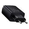 Baseus Compact CCXJ-E01 30W fast wall charger with two USB QC3.0 and USB-C PD 3.0 ports