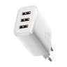 Baseus Compact CCXJ020102 AC charger with 3 USB 17W sockets