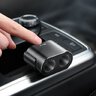 Baseus CRDYQ-01 3.1A car charger with two USB ports and two cigarette lighter sockets