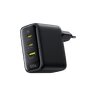Baseus GaN EnerFill FE22 E0123800 100W Schnellladegerät mit 2 USB-C PD und USB Anschlüssen Baseus GaN EnerFill FE22 E0123800 100W Schnellladegerät mit 2 USB-C PD und USB Anschlüssen