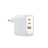 Baseus GaN EnerFill FE22 E0123501 chargeur secteur rapide 70W avec 2 ports USB-C PD et USB