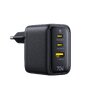 Baseus GaN EnerFill FE22 E0123500 70W быстрая сетевое зарядное устройство с 2 портами USB-C PD и USB Baseus GaN EnerFill FE22 E0123500 70W быстрая сетевое зарядное устройство с 2 портами USB-C PD и USB