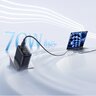 Baseus GaN EnerFill FE22 E0123500 70W быстрая сетевое зарядное устройство с 2 портами USB-C PD и USB Baseus GaN EnerFill FE22 E0123500 70W быстрая сетевое зарядное устройство с 2 портами USB-C PD и USB