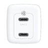 Baseus GaN2 Lite CCGAN2L-E02 65W Fast Network Charger with 2 USB-C PD 3.0 Ports