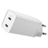 Baseus GaN2 Lite CCGAN2L-E02 65W Fast Network Charger with 2 USB-C PD 3.0 Ports