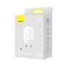Baseus GaN3 Fast Charger 1C 30W CCGN010102 Fast Wall Charger with USB-C Socket