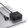 Baseus EnerFill FH21 E0120T00 120W Schnellladegerät mit 4 USB-C PD-Anschlüssen und 2 USB-Anschlüssen