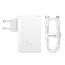 Baseus GaN5 Pro CCGP100202 140W Fast AC Charger with 2 USB-C PD and USB Sockets