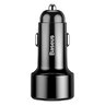 Baseus Magic BS-C20A CCMLC20A-01 45W Fast Car Charger with Two USB Quick Charge 3.0 Sockets