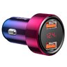 Baseus Magic BS-C20A CCMLC20A-09 45W Fast Car Charger with Two USB Quick Charge 3.0 Sockets