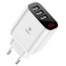 Baseus Mirror Lake NRT-DY035 CCALL-BH02 network charger with 3 USB 3.4A 17W ports