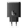 Baseus OS-Cube Pro P10152301113-00 65W fast wall charger with 2 USB-C PD and USB sockets